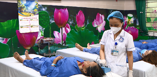 Bệnh viện Đa khoa tỉnh Ninh Bình nâng cao chất lượng khám chữa bệnh bằng y học cổ truyền.